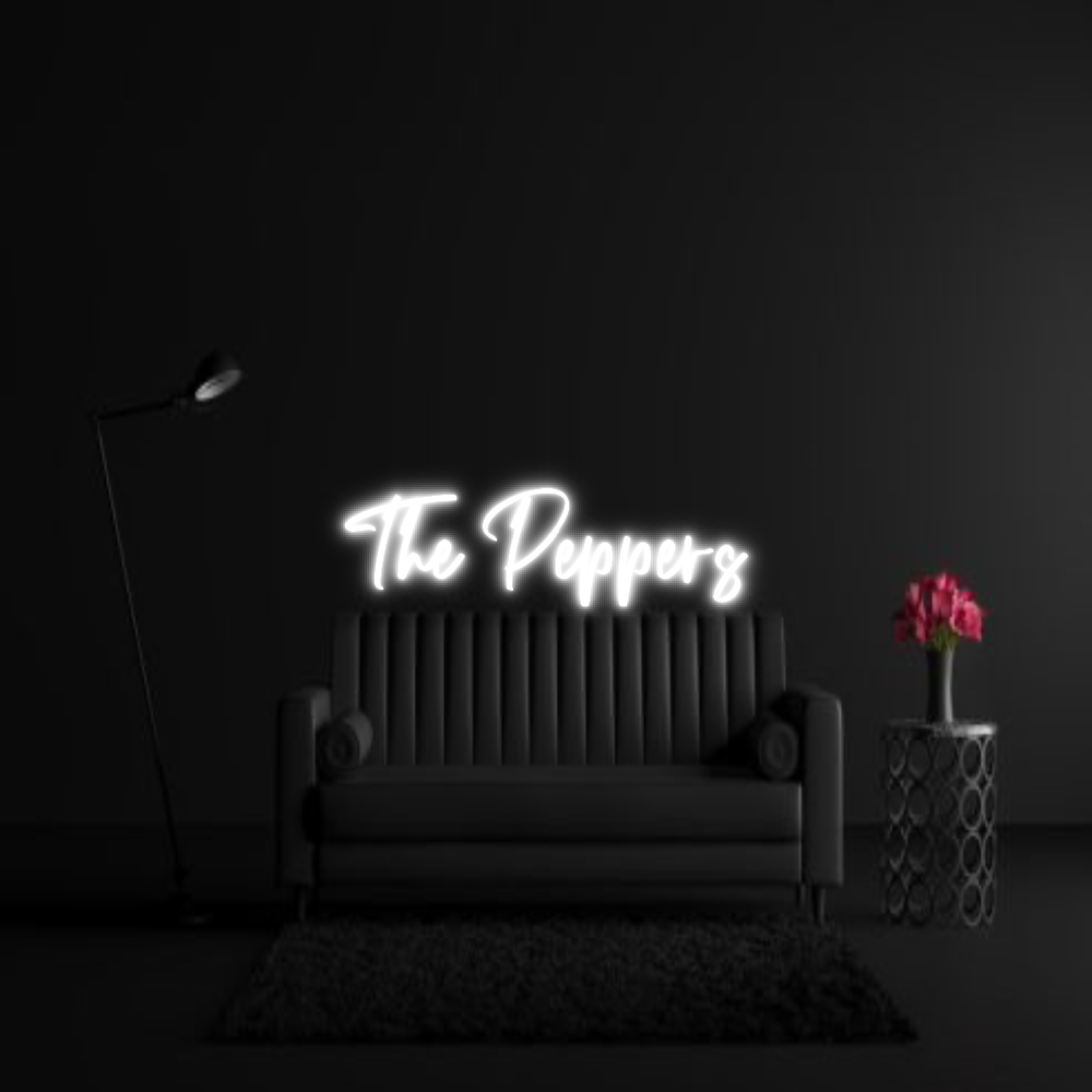 CREATE YOUR OWN WEDDING NEON SIGN The Peppers