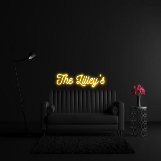 CREATE YOUR OWN WEDDING NEON SIGN The Lilley's