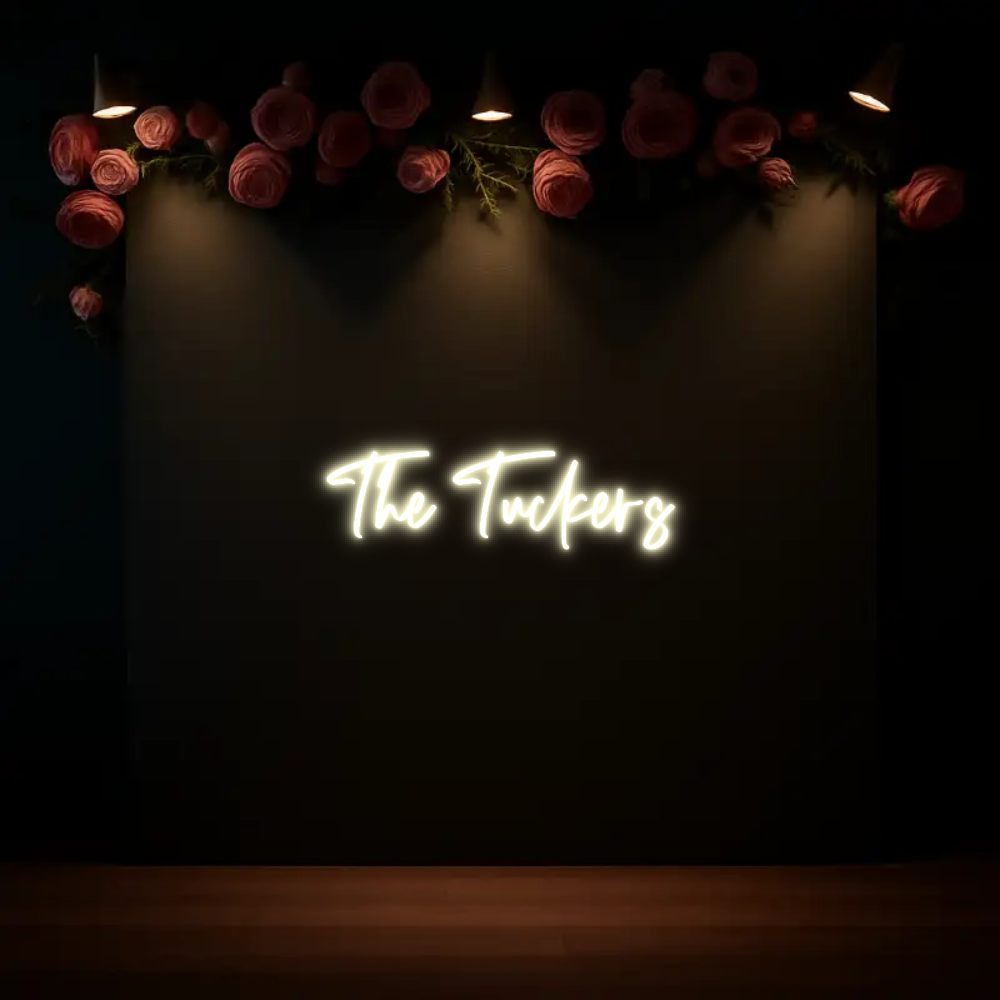 CREATE YOUR OWN WEDDING NEON SIGN The Tuckers