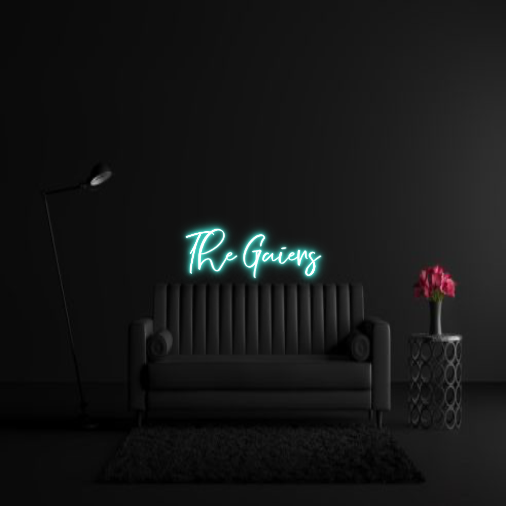 CREATE YOUR OWN WEDDING NEON SIGN The Gaiers