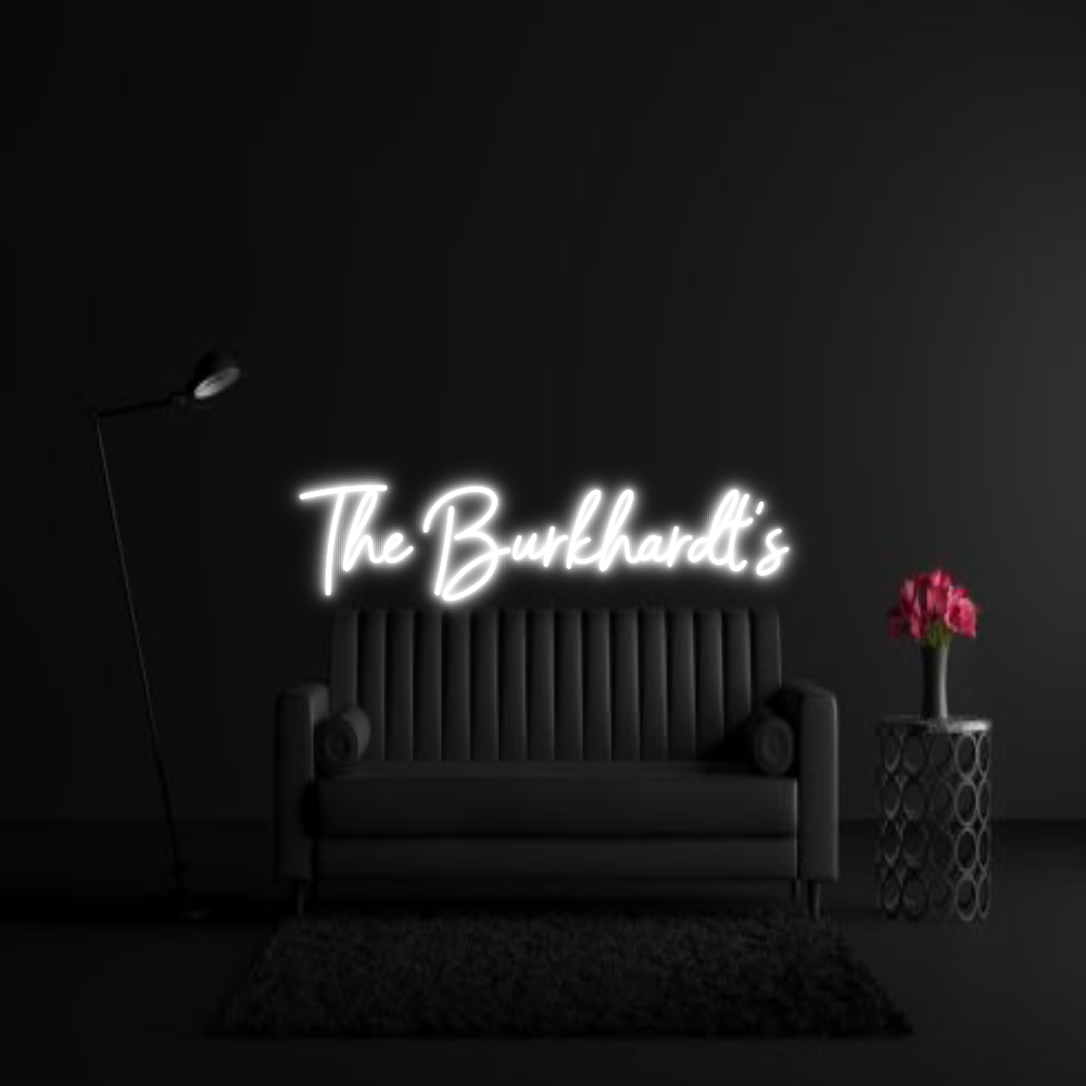 CREATE YOUR OWN WEDDING NEON SIGN The Burkhardt’s