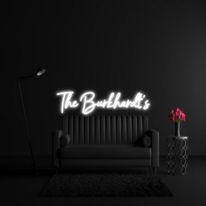 CREATE YOUR OWN WEDDING NEON SIGN The Burkhardt’s
