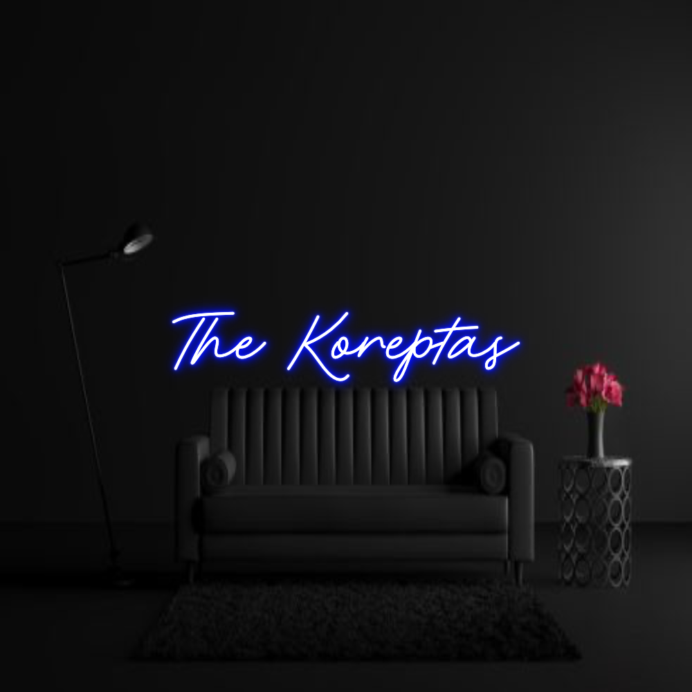 CREATE YOUR OWN WEDDING NEON SIGN The Koreptas