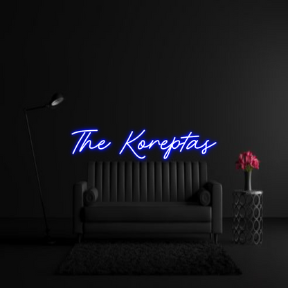CREATE YOUR OWN WEDDING NEON SIGN The Koreptas