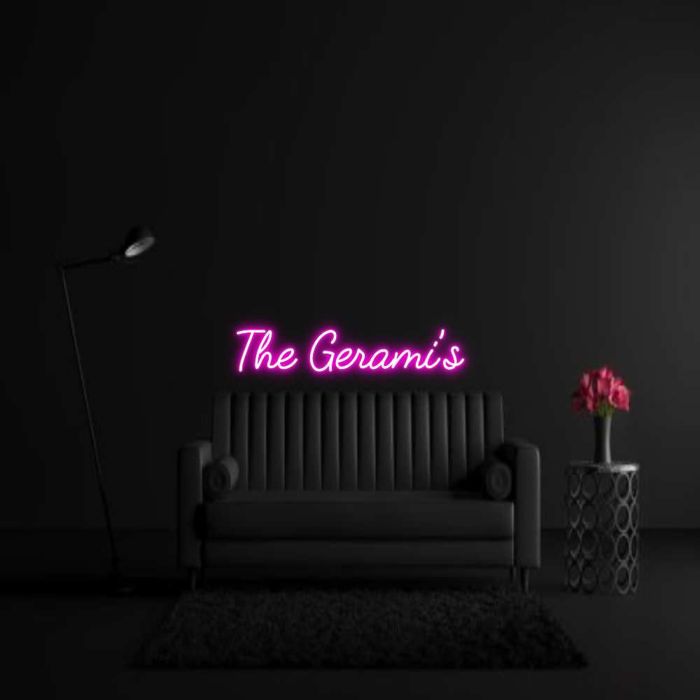 CREATE YOUR OWN WEDDING NEON SIGN The Gerami’s