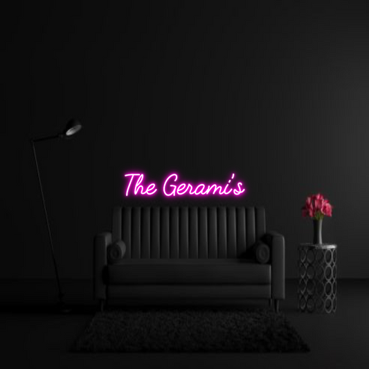 CREATE YOUR OWN WEDDING NEON SIGN The Gerami’s