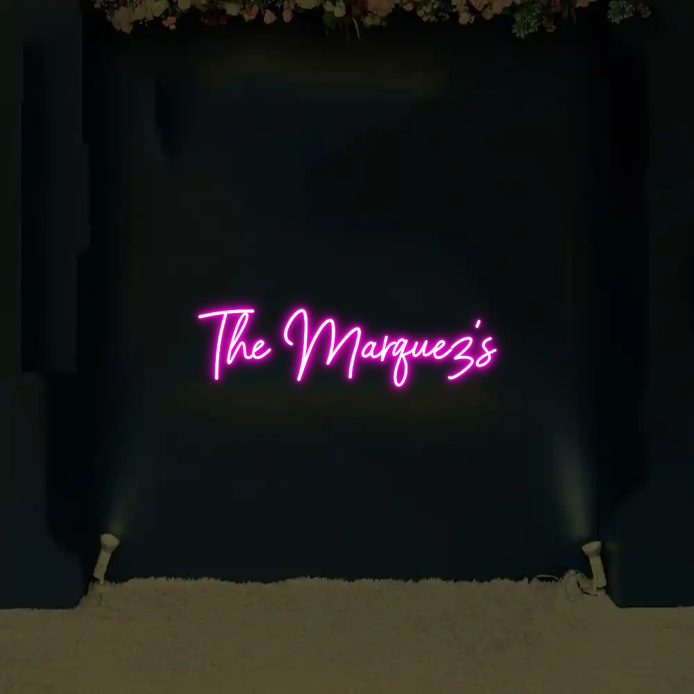 CREATE YOUR OWN WEDDING NEON SIGN The Marquez’s