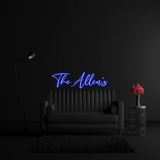 CREATE YOUR OWN WEDDING NEON SIGN The Allen’s