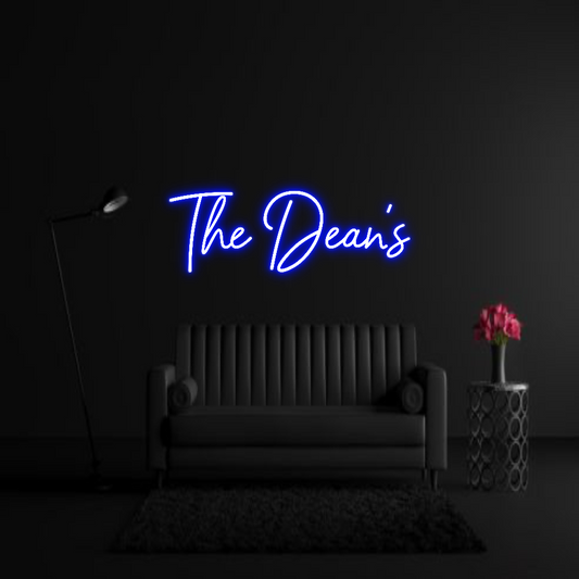 CREATE YOUR OWN WEDDING NEON SIGN The Dean’s