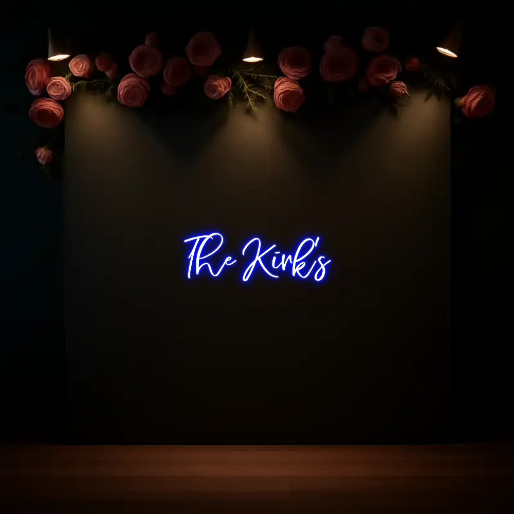CREATE YOUR OWN WEDDING NEON SIGN The Kirk's