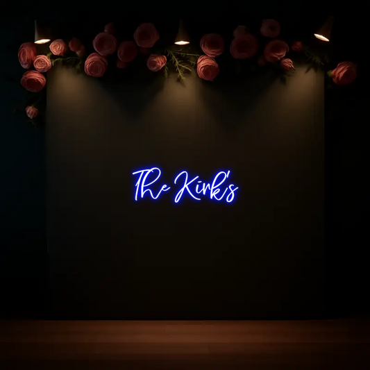 CREATE YOUR OWN WEDDING NEON SIGN The Kirk's