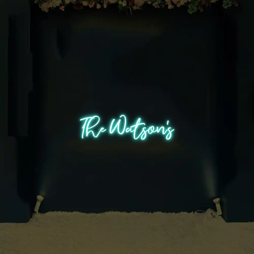 CREATE YOUR OWN WEDDING NEON SIGN The Watson’s