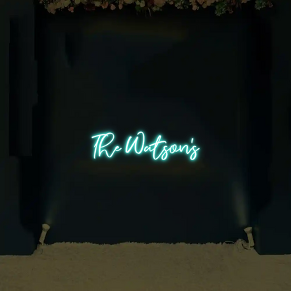CREATE YOUR OWN WEDDING NEON SIGN The Watson’s