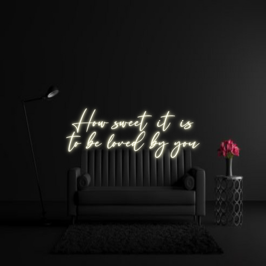 CREATE YOUR OWN WEDDING NEON SIGN How sweet it ...