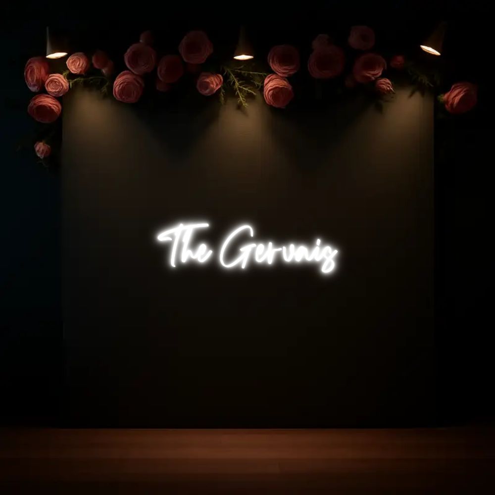 CREATE YOUR OWN WEDDING NEON SIGN The Gervais