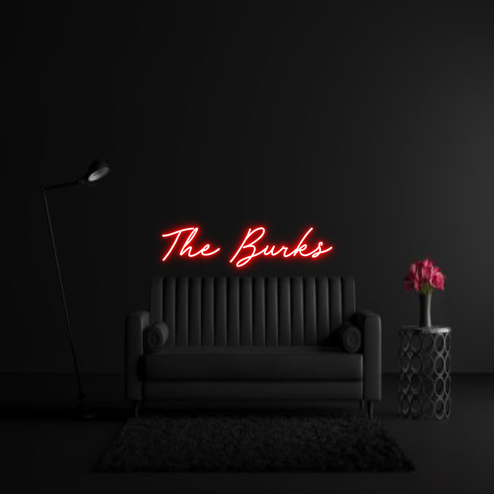 CREATE YOUR OWN WEDDING NEON SIGN The Burks