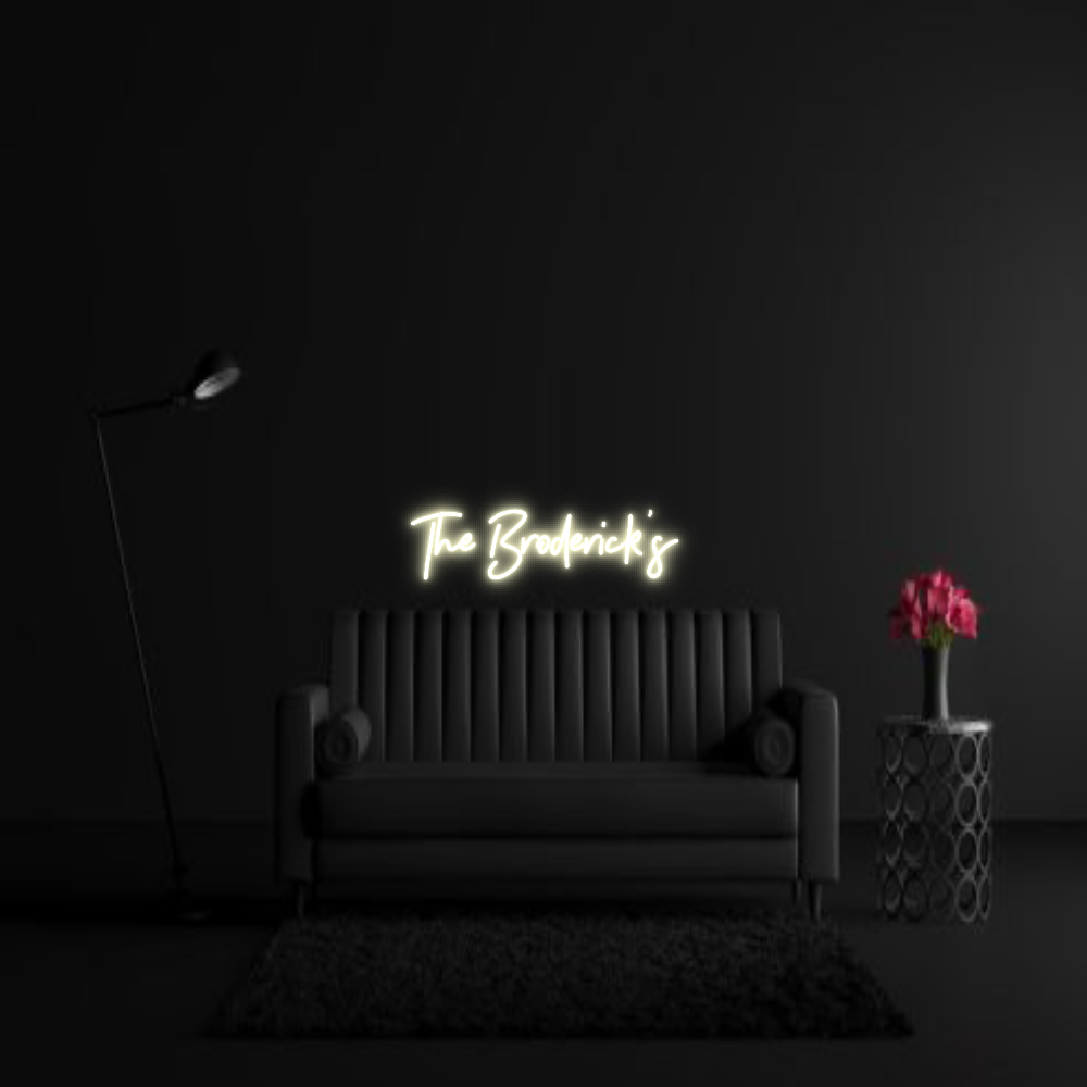 CREATE YOUR OWN WEDDING NEON SIGN The Broderick...