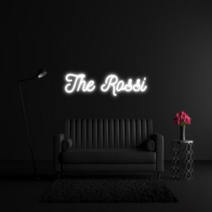 CREATE YOUR OWN WEDDING NEON SIGN The Rossi