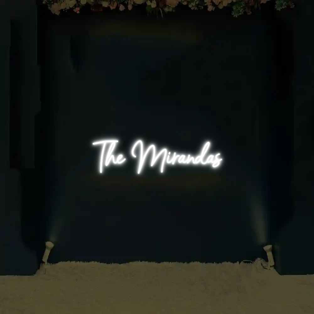 CREATE YOUR OWN WEDDING NEON SIGN The Mirandas