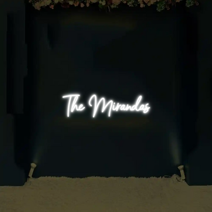 CREATE YOUR OWN WEDDING NEON SIGN The Mirandas