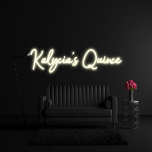 CREATE YOUR OWN WEDDING NEON SIGN Kalycia's Qui...