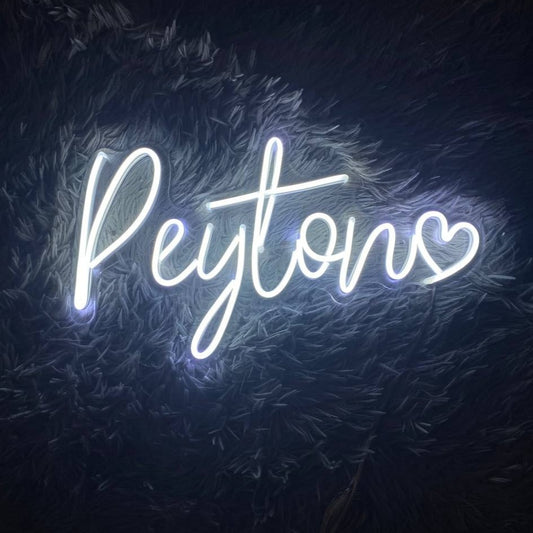 Personalized Custom Neon Name Sign for Nursery and Wall Decor - Baby Name Neon Sign, Neon Sign Nursery Decor, Wall Art for Girl or Boy Room