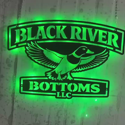 Custom Logo Metal Sign