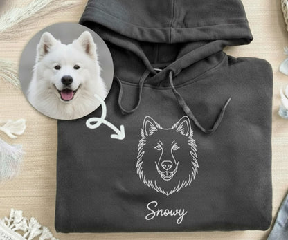 Custom Pet Outline Embroidered