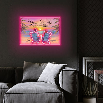 Gift for Couple We Got This Led Neon Signs Acrylic Artwork