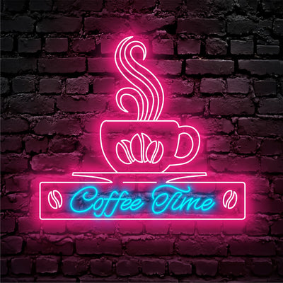 Coffee Bar Neon Sign, Custom Name Coffee Neon Lights Neon Signs for Wall Decor, Led Sign Coffee Bar Decor