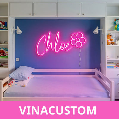 Custom Neon Name Signs For Kids, Kids Room Decor, Home Decor Wall Decor, Neon Sign Custom, Personalized Gifts For Baby, Birthday Gift, Wedding Neon Sign