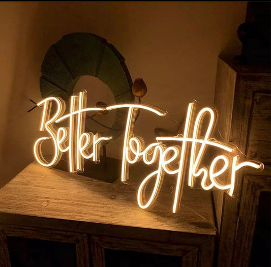Custom Wedding Neon Sign, Personalize Your Own Neon Light, Neon Wall Art Decor, Neon Wedding Sign, Neon Sign Bedroom, Neon Letters, Neon Logo