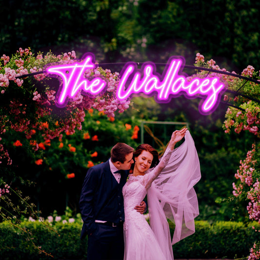 Custom Neon Sign, Custom Name Neon Sign, Wedding Neon Sign, Wedding Sign, Neon Sign Led Light, Neon Sign Bedroom, Personalized Gifts