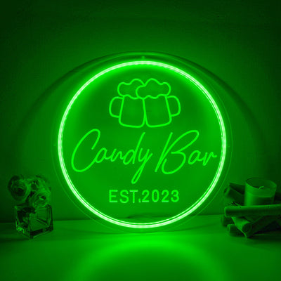 Custom Bar Neon Light, Cocktail, Led Light Personalized Gifts, Home Bar Party Decor, Beer Signs ,Sign For Wedding, Champagne Beer Led Decor Club Signage, Wedding Neon Sign