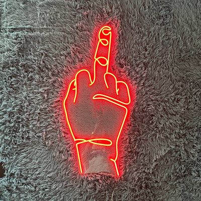 Fucking Hand Neon Sign,Fucking Hand Led Sign, Led Light, Custom Neon Sign, Home Decor, Bar Neon Sign, Entrance Hand Neon Sign, Eye Catching