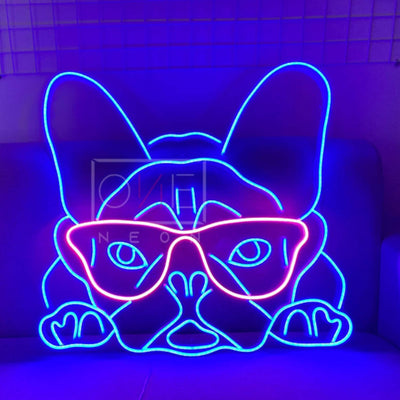 French Bulldog Led Sign, French Bulldog Neon Sign, Wall Decor, French Bulldog Led Light, Custom Neon Sign, Father'S Day Gift, Cute Dog Light