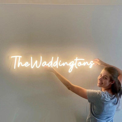 Custom Neon Sign, Neon Sign, Aesthetic Neon Sign, Wedding Neon Signs, Neon Name Signs, Led Neon Lights, Neon Signs, Home Decor, Neon Light Wall Sign