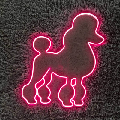 Poodle Led Sign, Poodle Dog Led Lights, Poodle Lovers Neon Sign, Custom Neon Sign, Poodle Neon Light, Best Gifts, Poodle Led Neon Sign